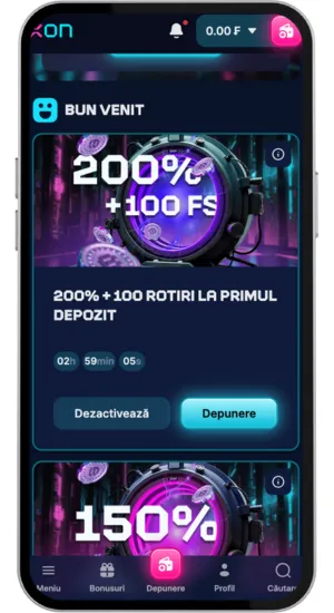 Activează bonusul
